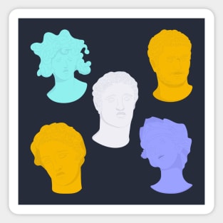 Greek Statues Collection Sticker